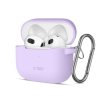Etui silikonowe TECH-PROTECT SILICONE HOOK APPLE AIRPODS 3 LAVENDER